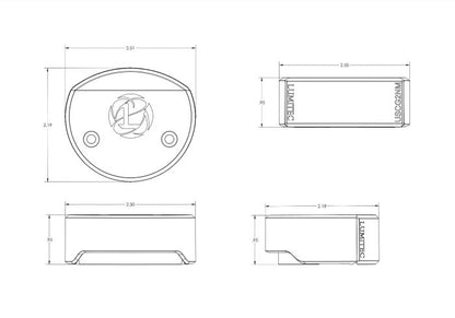 Surface Mount Composite Navigation Light