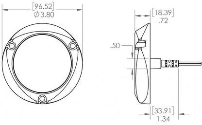 SeaBlaze Quattro Underwater Light