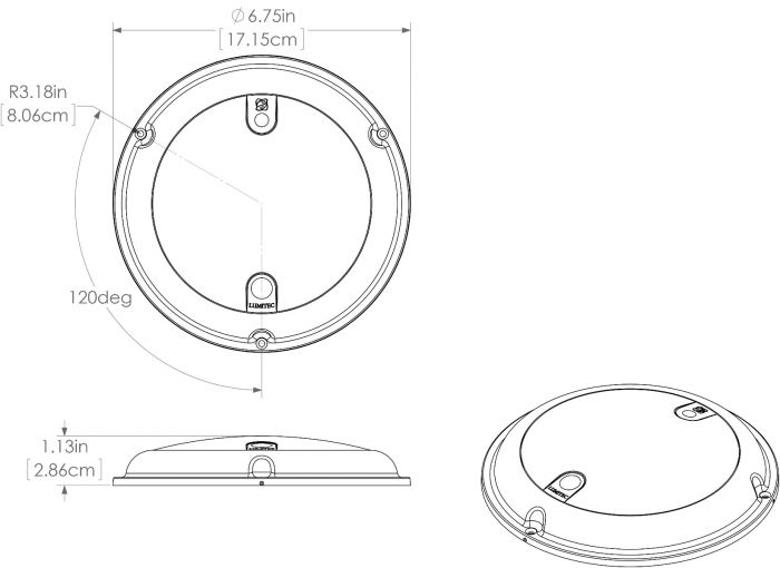 Touch Dome LED Light