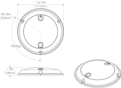 Touch Dome LED Light