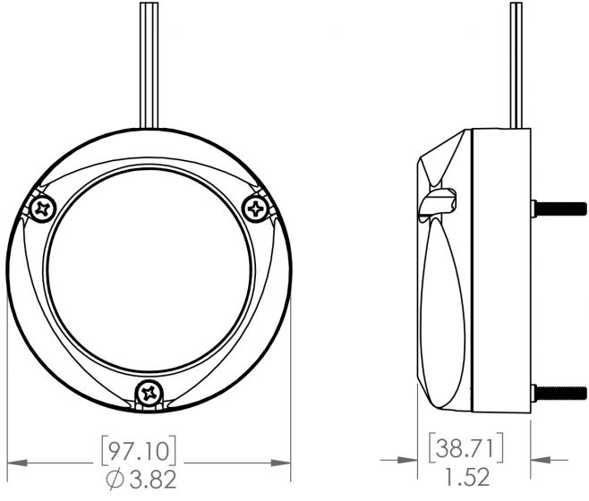 Zambezi Quattro Surface Mount Underwater Light